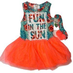 New Chic Baby Girl’s Two-Piece Dress Set